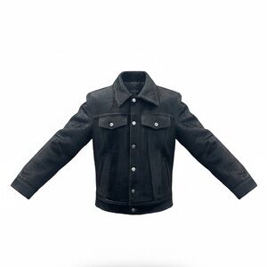 Men's Black Cowhide Jacket